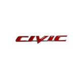 TAN GARAJ OTOMOTİV HONDA CIVIC UYUMLU CIVIC BAGAJ LOGOSU (KIRMIZI)