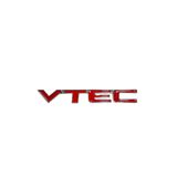 TAN GARAJ OTOMOTİV HONDA CIVIC UYUMLU VTEC BAGAJ LOGOSU (KIRMIZI)