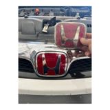 TAN OTO GARAGE HONDA CİVİC FD6 2006-2012 ÖN PANJUR KIRMIZI LOGO