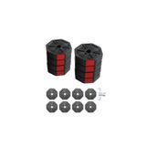 TAN SPOR 20 Kg (8X2.5KG)ağırlık Plakası Sekizgen Köşeli Palet(RENK TERCİHİNİZİ LÜTFEN BELİRTİN)