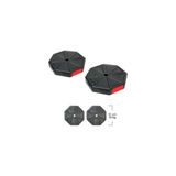Tan Spor 20KG (2X10KG) Ağırlık-Halter-Dambıl Plakası - 20 kg - Kırmızı