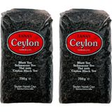 Tanay Ceylon Çayı 750 Gr X 2 adet (1.500 gr) %100 İthal Sri Lanka Siyah Dökme Yaprak Çay OPA Kaçak Seylan Çayı