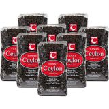 Tanay Ceylon Çayı 750 Gr X 8 adet (6.000 gr) %100 İthal Sri Lanka Siyah Dökme Yaprak Çay OPA Kaçak Seylan Çayı - 6 kg