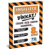 Tandem 8. Sınıf LGS İngilizce 16 Deneme