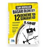 Tandem Yayınları 8. Sınıf Tüm Dersler Başarı Ölçme Seti 12 Deneme Sınavı