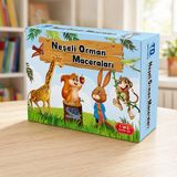 Tandem Yayınları Neşeli Orman Maceraları 10 Kitap – 1. ve 2. Sınıf Etkinlikli Kutulu Hikaye Seti