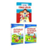 Tandem Yayınları Resimli Türkçe Sözlük +Türkçe İngilizce Dictionary Sözlük + Atasözleri ve Deyimler Sözlüğü