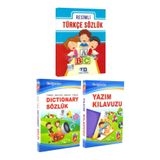 Tandem Yayınları Resimli Türkçe Sözlük +Türkçe İngilizce Dictionary Sözlük + Yazım Kılavuzu