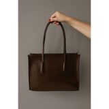 Tandi Bags Gisse Omuz Çantası Kırışık Kahverengi