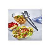 Tanemce Pratik Yanmaz Yapışmaz Yüksek Isıya Dayanıklı Sert Plastik Makarna ve Salata Servis Maşası