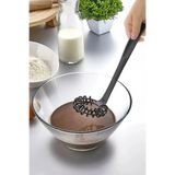 Tanemce Yanmaz Yapışmaz Yüksek Isıya Dayanıklı Teflon Spiral Çırpıcı - Yumurta Çırpıcı 28 Cm