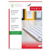 Tanex 100 Yaprak 70x36 Laser Copy Inkjet Lazer Etiket