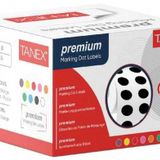 Tanex 20 mm Siyah 2500'lü Nokta Etiketi