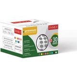 Tanex 30 mm 500 Adet Silver Nokta Etiket