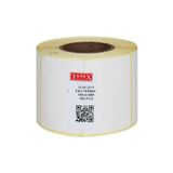 Tanex 58x40 mm 600 Adet Beyaz Termal Rulo Etiketi