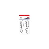 Tanex Atatürk İmza Duvar Sticker, 2'li Set, Siyah