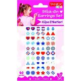 Tanex Kids Sticker Küpe Etiketi 60 Parça (25201)