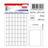 Tanex OFC-106 Beyaz Ofis Etiketi