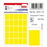 Tanex OFC-112 Flo Sarı Ofis Etiketi