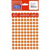 Tanex OFC-128 Mıx Color 50 Adet 10'lu Poşet Ofis Etiketi