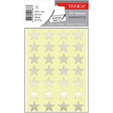 Tanex OFC-144 20 mm 84'lü Silver Yıldız Etiketi