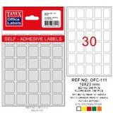 Tanex OFC1111010 Beyaz 19x23 mm Ofis Etiketi