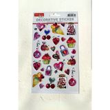 Tanex Puffy Kalp Serisi Çıkartma, Sticker - Kırmızı