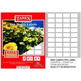 Tanex TN001410 23x40 mm 4'lü Printer Etiket