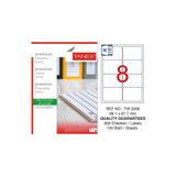 Tanex TW-2008 Beyaz 99x67 mm 800 Adet Yazıcı Etiketi