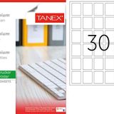 Tanex TW-2030 38x44.5 mm 100'lü Sökülebilir Etiket