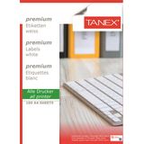 Tanex TW-2408 105x72 mm 100 Adet Laser Etiket