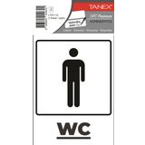 Tanex UYR-115 Bay Wc 2'li Uyarı Etiketi