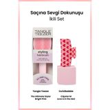 Tangle Teezer The Ultimate Styler Bright Pink Saç Fırçası + Invisibobble Mandal Toka Pink Love İkili Set