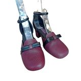 Tango Bordosu 6CM 9 PONT TOPUK BOYU DANS, TANGO VE ABİYE AYAKKABISI (Bordo, EU Ayakkabı Beden Sistemi, Yetişkin, Sayısal, Orta, 37)