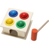 Tangram Hediyeli Ahşap 4 Toplu Çekiçli Çak Çak Oyunu