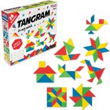 Tangram Lego (28 Parça) - Lego Setleri - Tangram Oyunu - Şekilli Lego - Tagram Seti