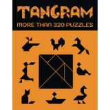 Tangram, more than 320 puzzles: Tangram book for adults and children