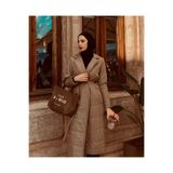 TANISA Calypso Capitone Kumaş Trençkot - TNS-4373