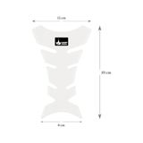 Tank Pad | Aprilia, Ktm, Kawasaki, ile Uyumlu | Kaydırmaz ve Dayanıklı Karbon | Motosiklet Tank Pad | GT08 (Şeffaf-Transparan) - Ahşap