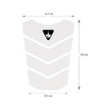 Tank Pad, Triumph ile Uyumlu Tank Pad, Kaydırmaz Motosiket Tank Padi, Dayanıklı Motosiklet Yakıt Tankı Koruma. GT02 (Şeffaf - Transparan) - Ahşap