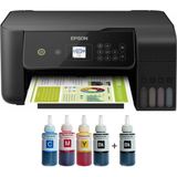 Tanklı L3260 Uyumlu Photoink Mürekkepli Tanklı Yazıcı 1 Siyah Mürekkep