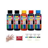 Tanklı Yazıcı Mürekkep Seti, 5 X 100 Gr. Uyumlu Dolum