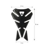 Tankpad, Triumph Uyumlu Tank Pad, Kaydırmaz Motosiket Tank Padi, Dayanıklı Motosiklet Yakıt Tankı Koruma. GC04 (Karbon) - Ahşap