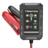 TANKPOW 1.5-Amp Akıllı Araç Akü Şarj Cihazı, 6V ve 12V Otomotiv Akü Şarj Cihazı Pil Koruyucusu, Damlama Şarj Cihazı, Otomobil, Motosiklet, ATV, AGM, Jel, Lityum ve Derin Döngüsü Piller için Şamandıra