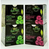 Tanla Baba Melisa Çayı 2 Paket ve Anasonlu Kimyonlu Rezene Çayı 2 Paket 4'lü Paket Bitki Çayı Küp Çay Melisa Rezene