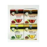 TanlaBaba Kış Paketi Küp Çay 4'li Paket Atom Zencefil Nane Limon Kaynar Çayı Bitki Çayı