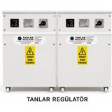Tanlar Regülatör 120 Kva Tam Otomatik Bakır Sargılı Voltaj Regülatörü 250/480 Vac - Beyaz