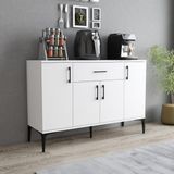 Tanmob Mdl0301 Alt Cok Amacli Dolap 4 Kapakli Cekmeceli Mutfak Dolabi Beyaz