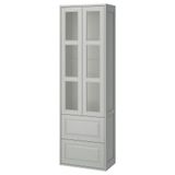 TANNFORSEN banyo boy dolabı, açık gri açık gri 60x35x195 cm