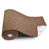 TANOFALO Kedi Tırmalama Matı, 250 cm x 40 cm Kendinden Yapışkanlı Halı Paspası Kedi Ağacı için Kesilebilir Yedek, Kedi Duvar Rafları, Kedi Tırmalama Direği, Kendin Yap Kanepe Mobilya Koruyucu (Kahverengi)